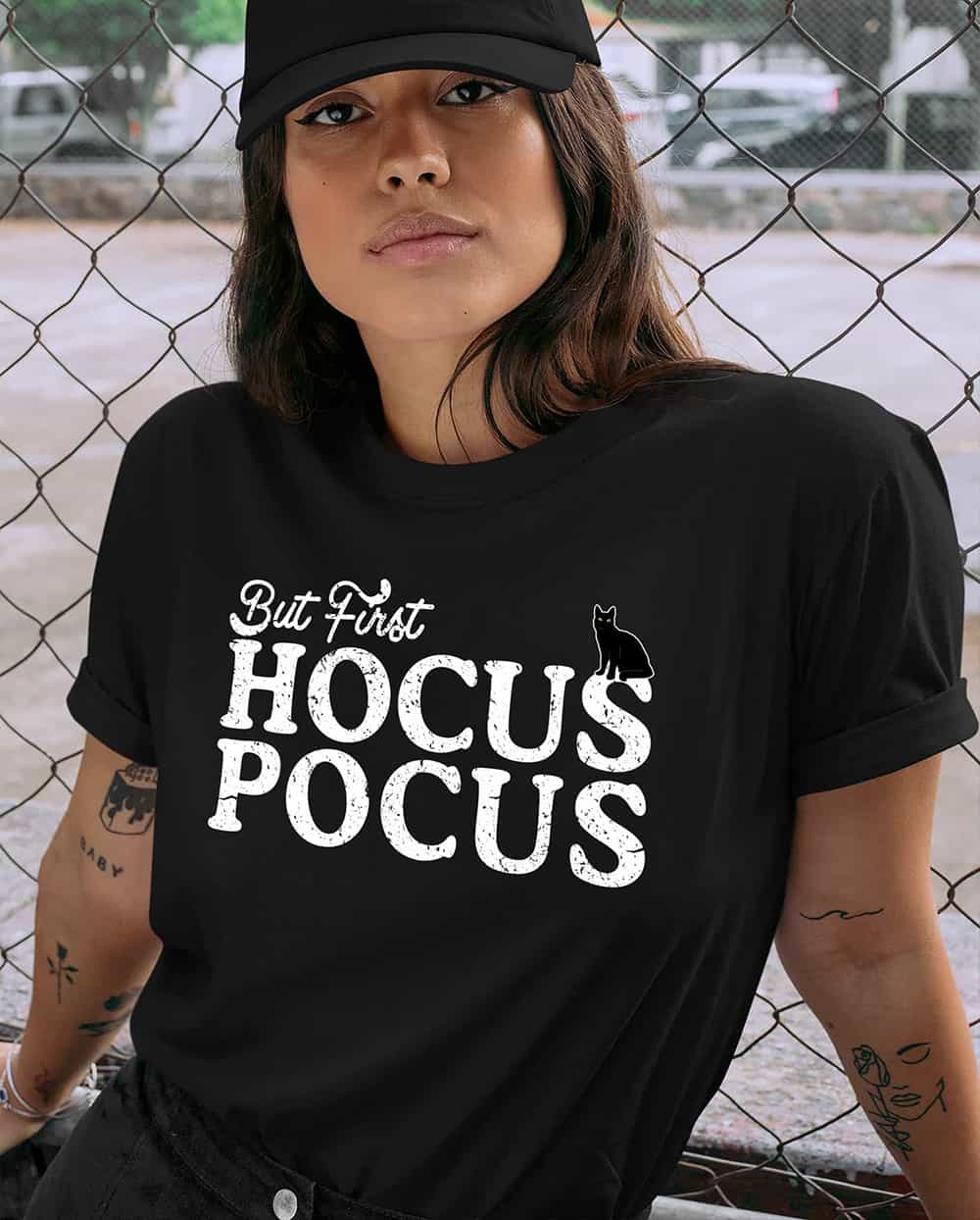 but first hocus pocus But First Hocus Pocus T-Shirt - Image 1