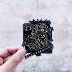 Solemnly Sticker