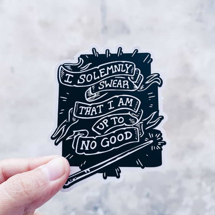 Solemnly Sticker - Image 2