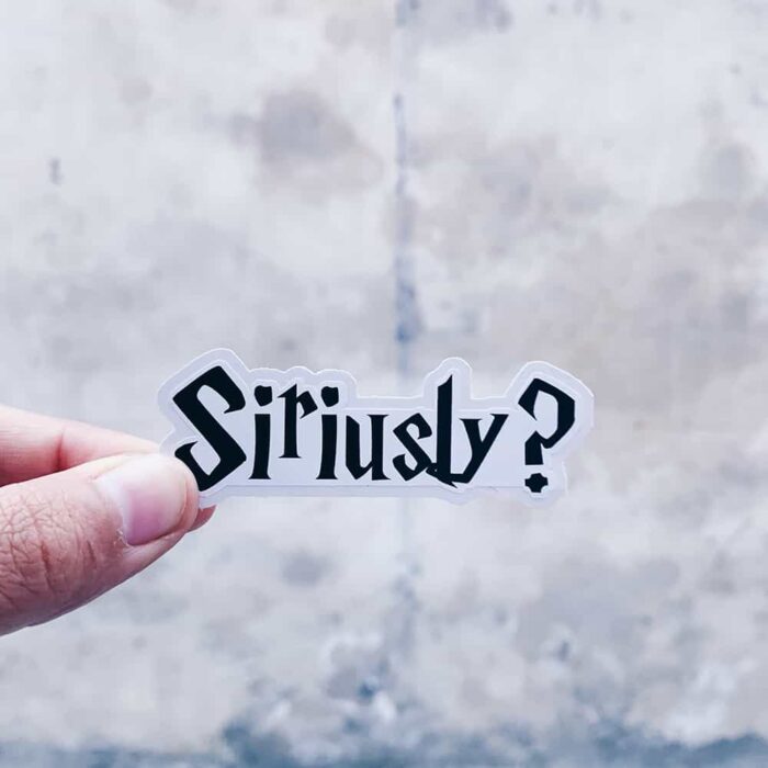 Siriusly? Sticker - Image 2