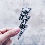 Harry Potter Lightning Bolt Sticker - Image 3