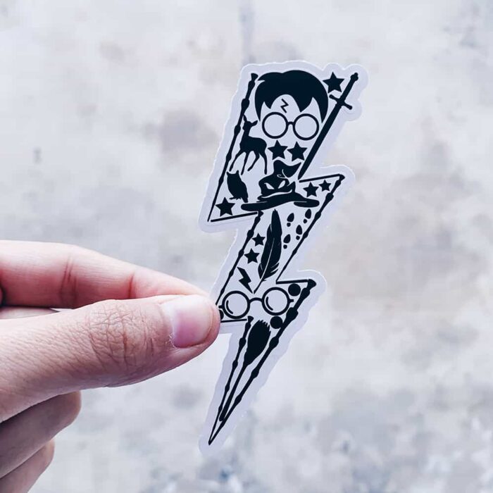 Harry Potter Lightning Bolt Sticker - Image 2