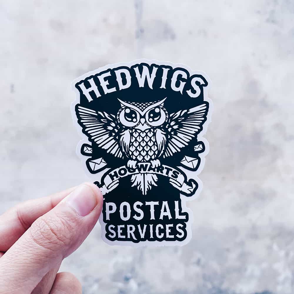 sticker76 Hedwigs Postal Services Sticker - Image 1