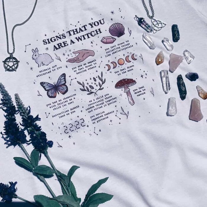 Signs That You Are A Witch T-Shirt - Image 3