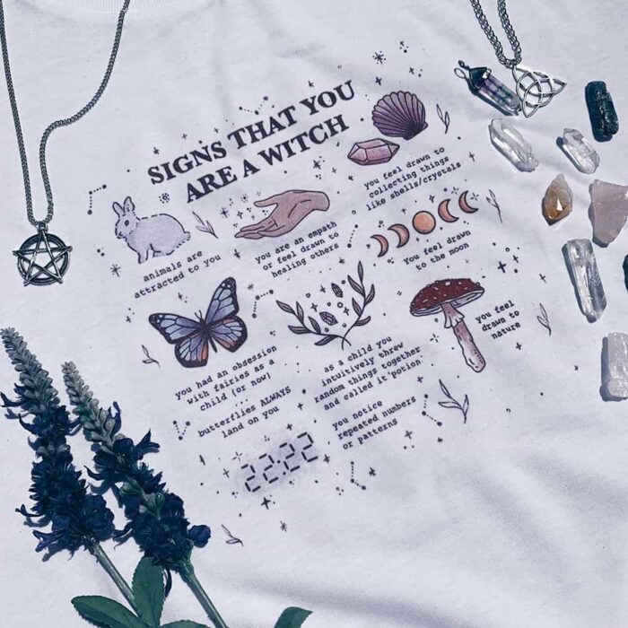 Signs That You Are A Witch T-Shirt - Image 2