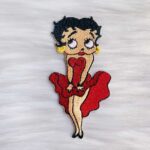 Betty Boop Red Dress Patch