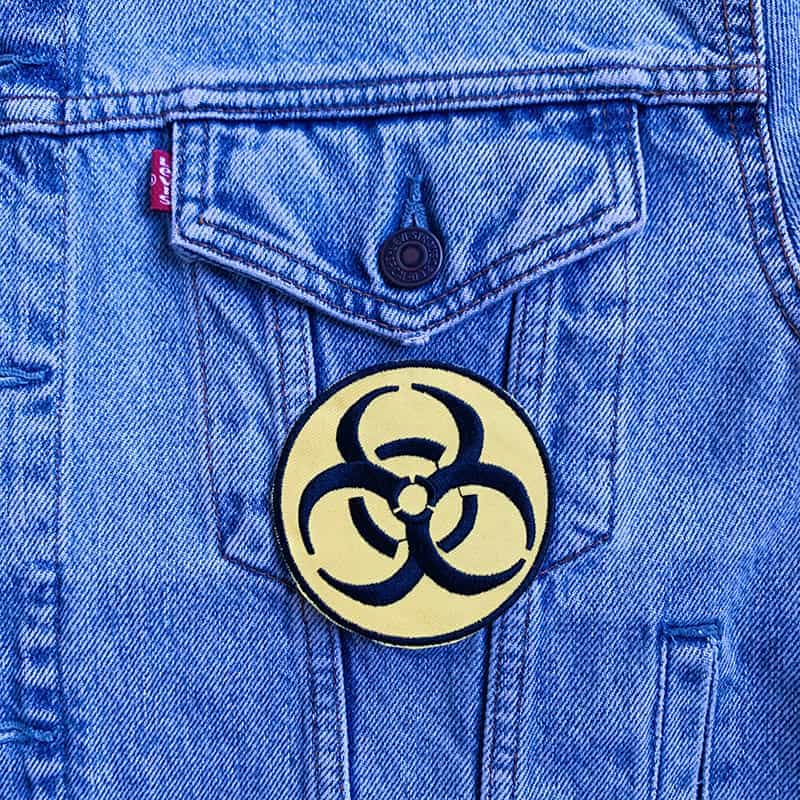 Biological Hazard Symbol Patch - Nowstalgia