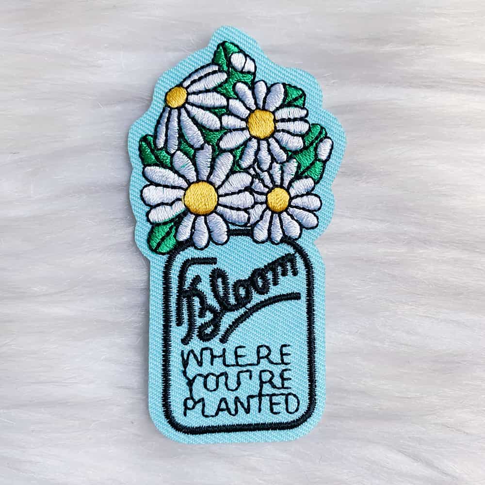 Bloom Where Youre Planted Patch 1 Bloom Where You're Planted Patch - Image 1