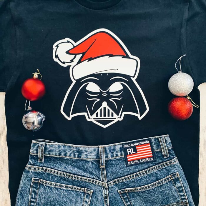 Darth Vader Christmas T-Shirt - Image 2