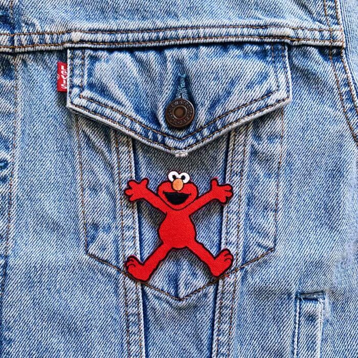 Excited Elmo Patch - Image 3