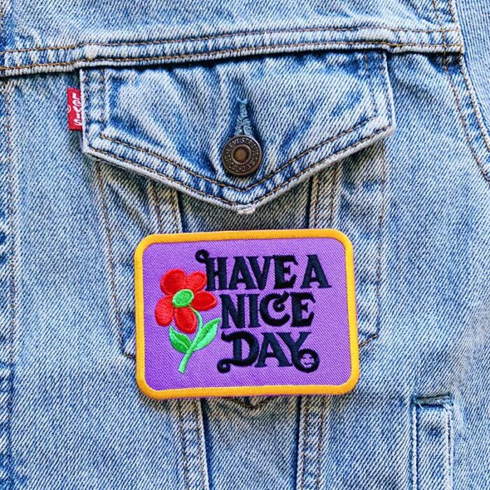 Have a Nice Day Patch - Image 3