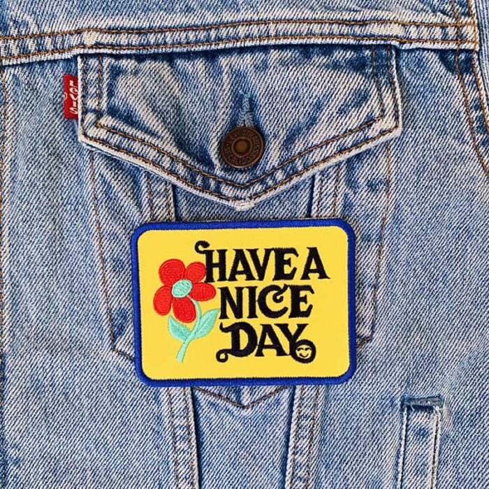 Have a Nice Day Patch - Image 3