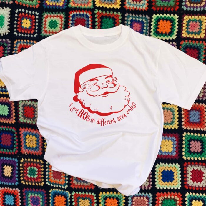 Ho's in Different Area Codes T-Shirt - Image 2