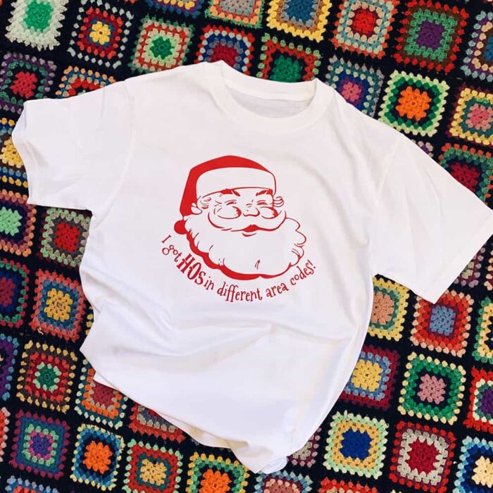 Ho's in Different Area Codes T-Shirt - Image 3
