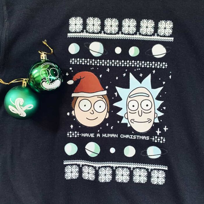 Human Christmas T-Shirt - Image 2