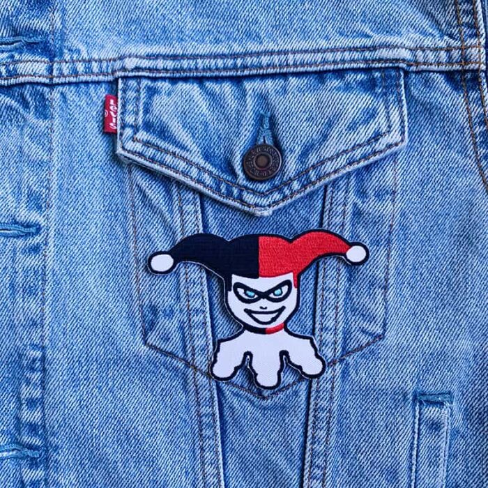 Sweat à Manches Raglan Officiel Batman Harley Quinn Joker - Licence Warner Bros