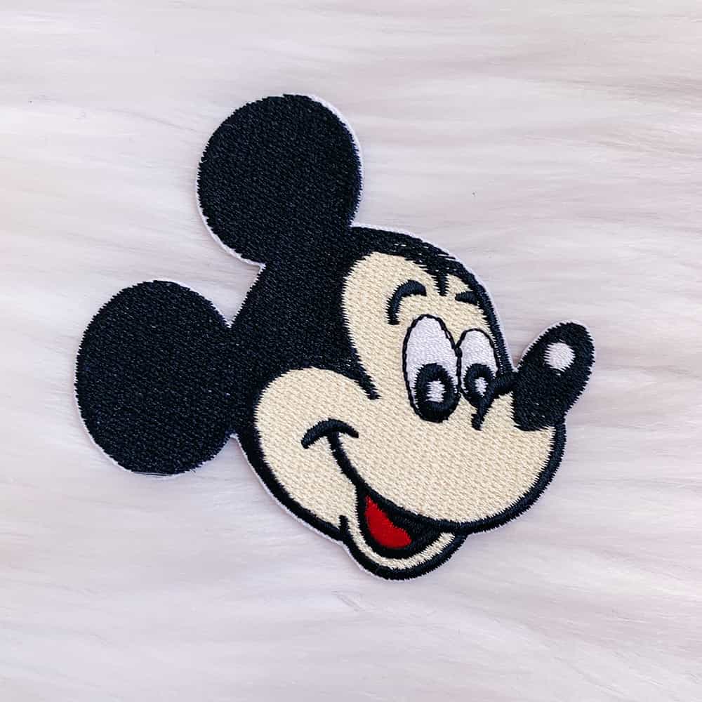 Mickey Mouse Patch 1 Mickey Mouse Head Patch - Image 1