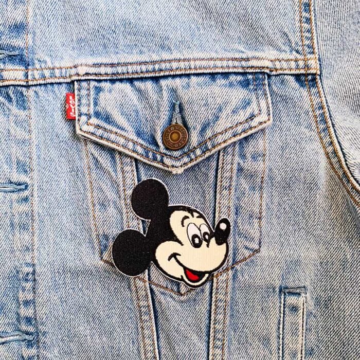 Mickey Mouse Head Patch - Image 3