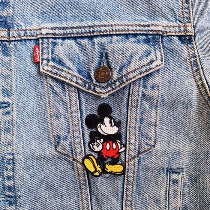 Old School Mickey Mouse Patch - Image 3
