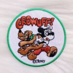 Mickey Pluto Growuff Patch