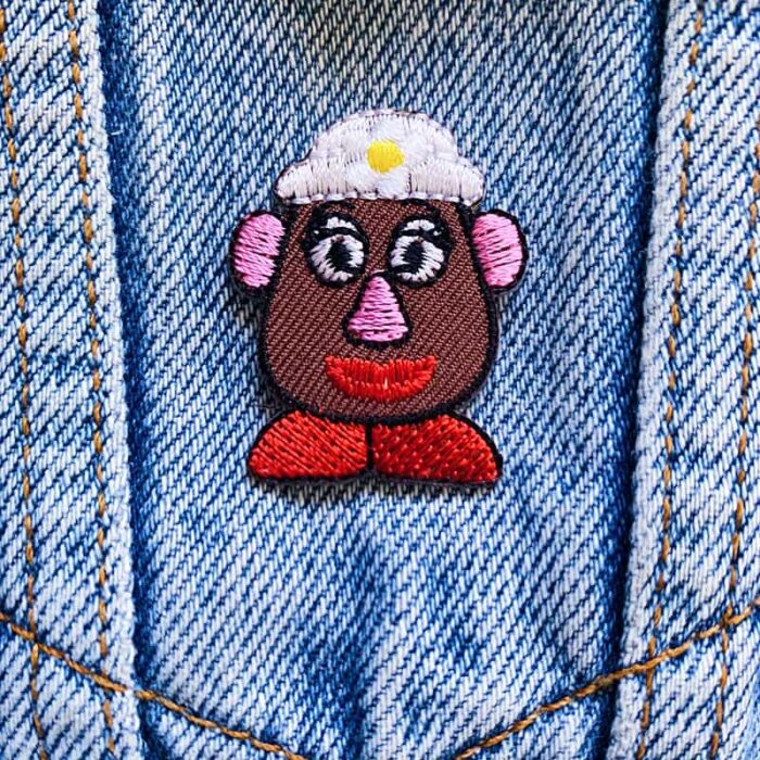 Small Mrs Potato Head Patch - Image 2