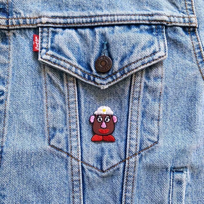 Small Mrs Potato Head Patch - Image 3
