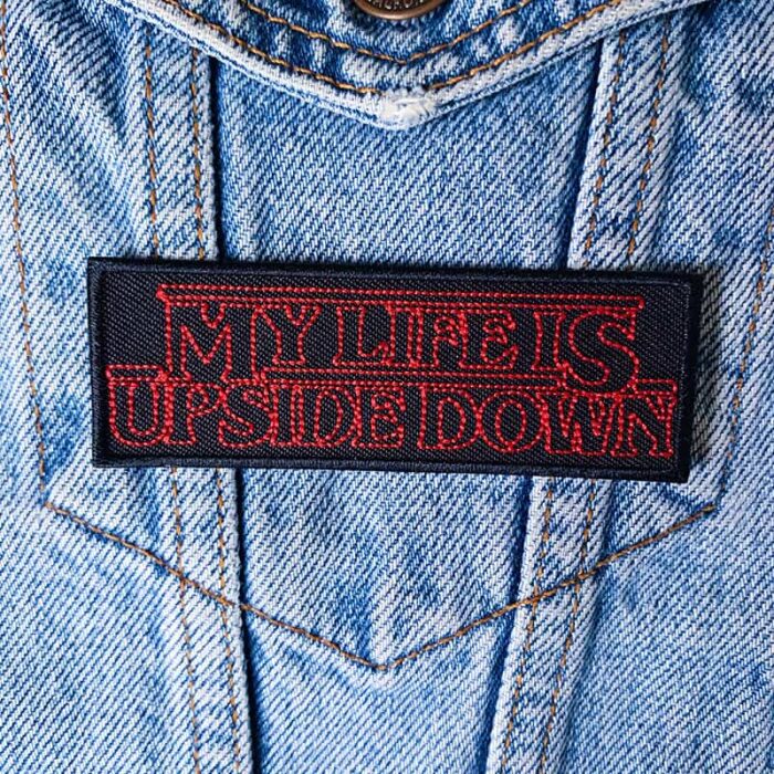 My Life is Upside Down Patch - Image 2