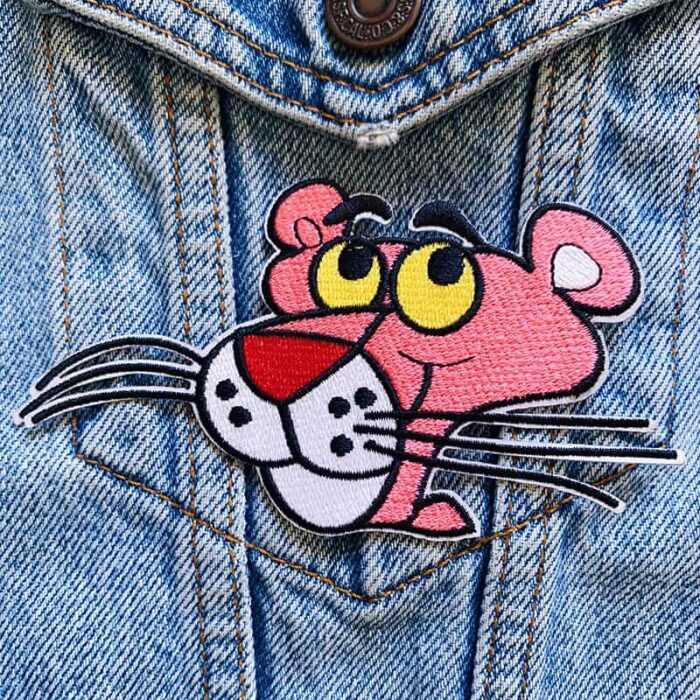 Pink Panther Face Patch - Image 2