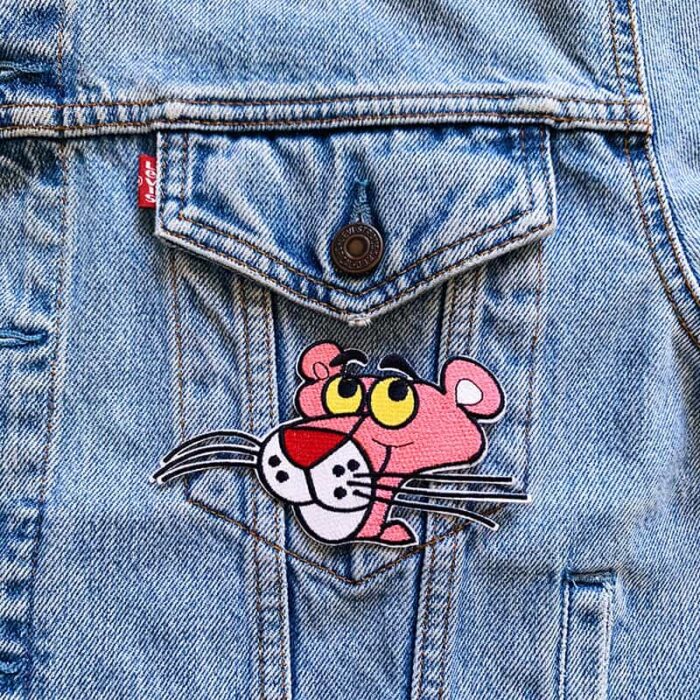 Pink Panther Face Patch - Image 3