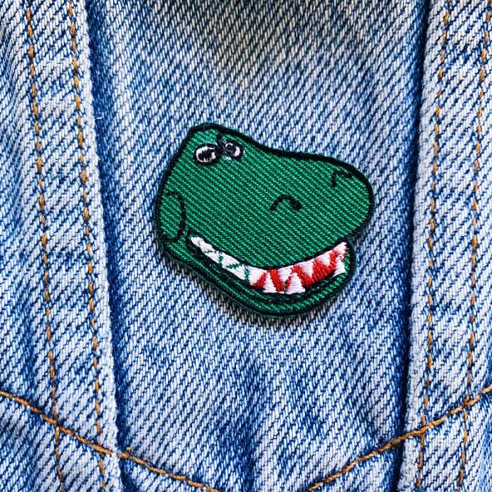 Small Rex Head Patch - Image 2