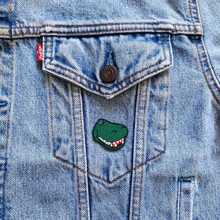 Small Rex Head Patch - Image 3
