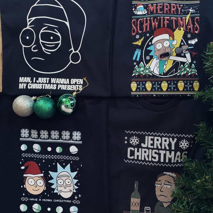 Human Christmas T-Shirt - Image 4