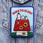 Snoopy Born To Sleep Patch - Image 2