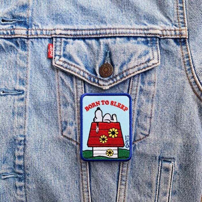 Snoopy Born To Sleep Patch - Image 3
