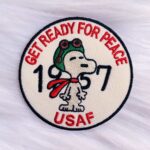 Snoopy Get Ready For Peace Patch