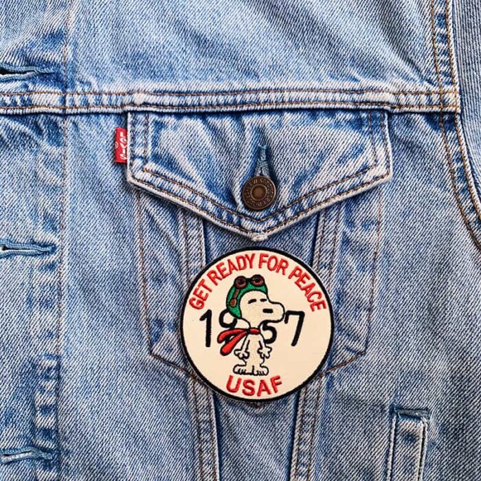 Snoopy Get Ready For Peace Patch - Image 3