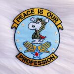 Snoopy Peace is Our Profession Patch