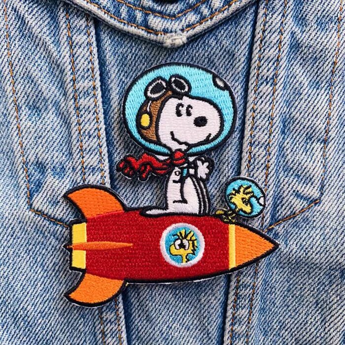 Snoopy Space Rocket Patch - Image 2