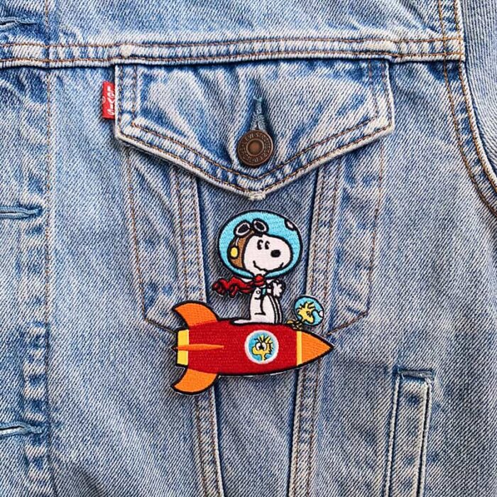 Snoopy Space Rocket Patch - Image 3