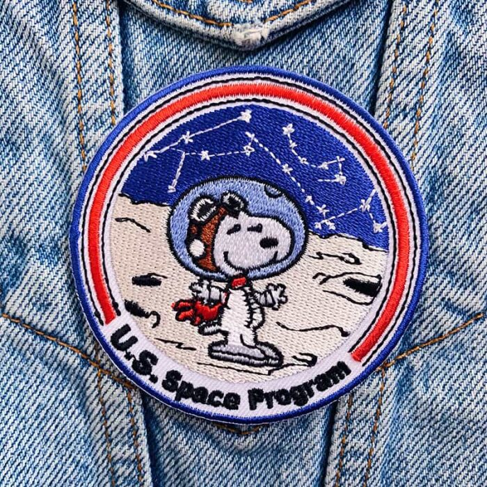 Snoopy US Space Program Patch - Image 2
