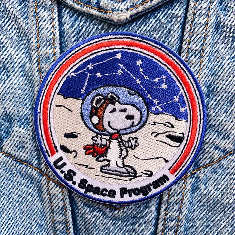 Snoopy US Space Program Patch - Nowstalgia