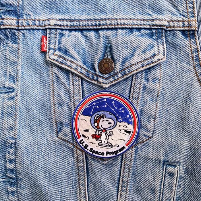 Snoopy US Space Program Patch - Image 3