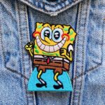Excited Spongebob Patch - Image 2