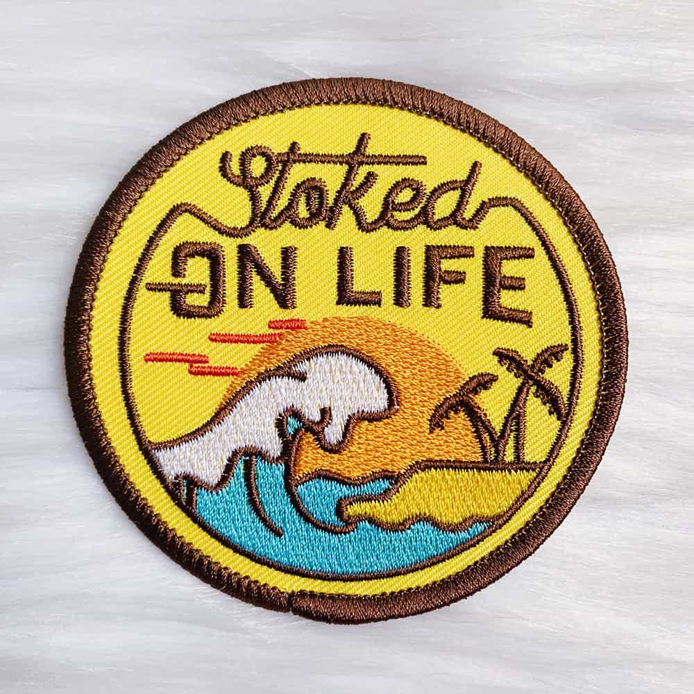 Stoked on Life Patch 1 Stoked on Life Patch - Image 1