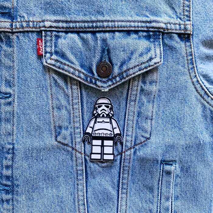 Stormtrooper Leggo Patch - Image 3