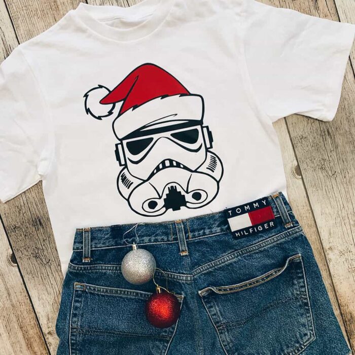 Stormtrooper Christmas T-Shirt - Image 3