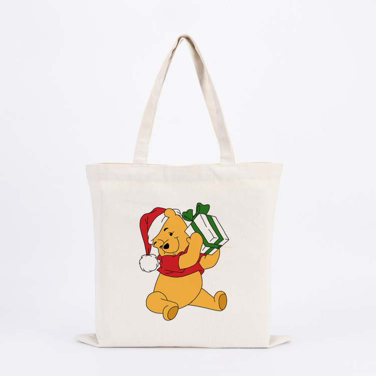 TOTEBAG 68 Pooh Bear Christmas Tote Bag - Image 1