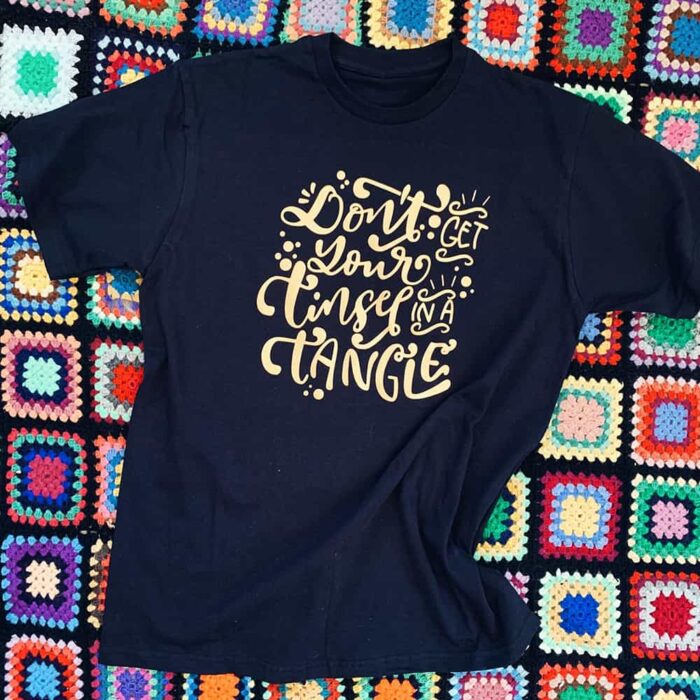 Tinsel in a Tangle T-Shirt - Image 2