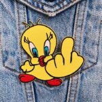 Tweety Middle Finger Patch - Image 2