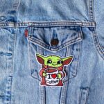 Yoda I Love Coffee Patch - Image 3